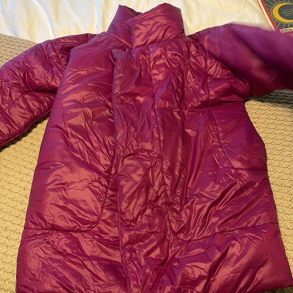 Purple/pink coat NORMAKAMALI - Picture 3 of 7